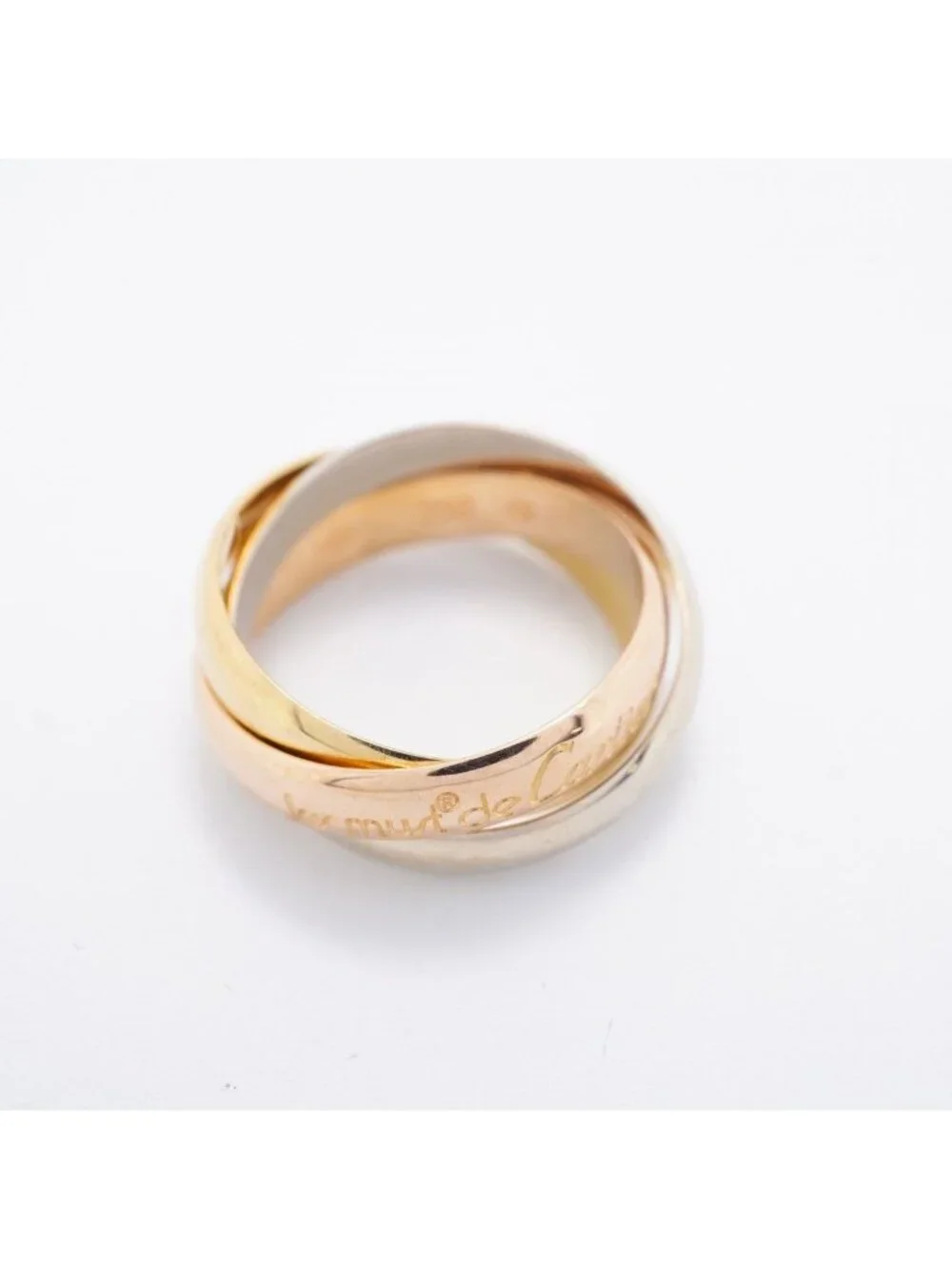 Cartier ring trinity